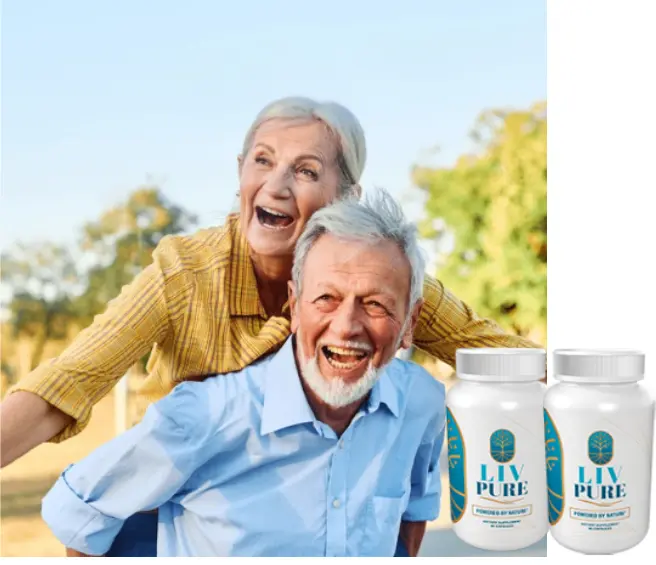 Liv Pure happy elderly couple